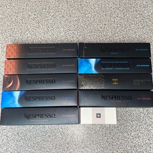 Nespresso Vertuo Pods (All sold together)